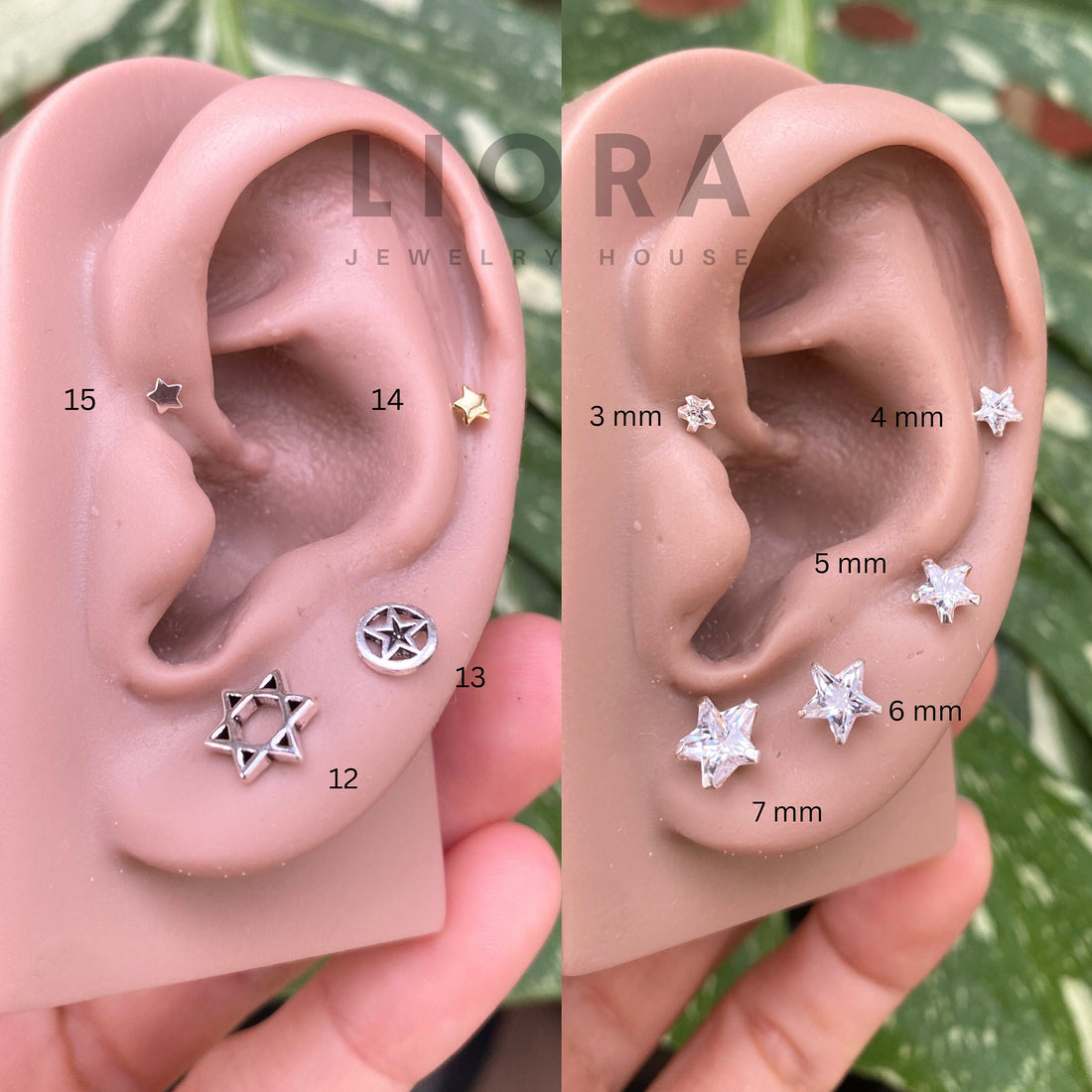 925 Sterling Silver Star stud Earrings, Star Earrings, Small Star, Tiny Star, Cz Star, Star Jewelry, Star Gift