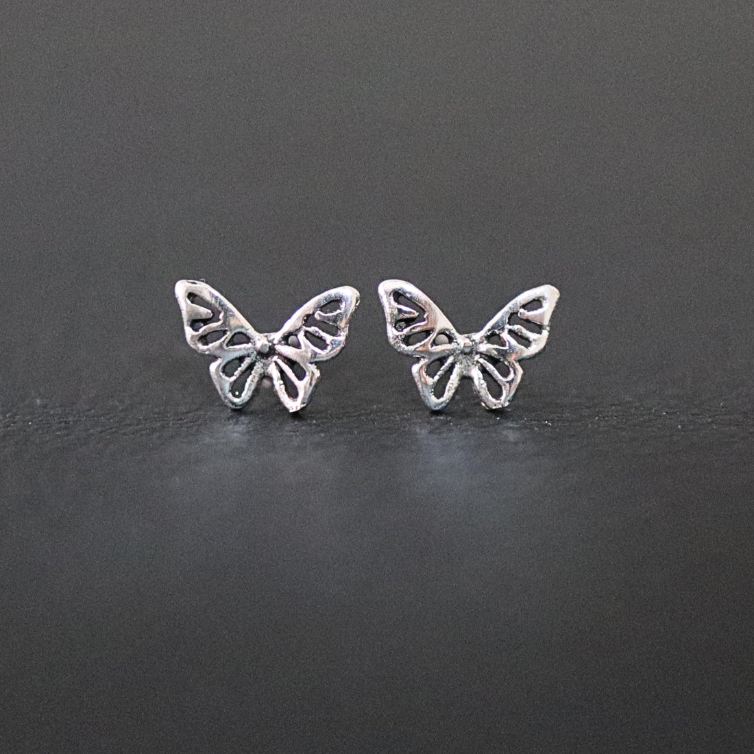 925 Sterling Silver Butterfly Stud Earrings, Butterfly Earrings, Small Butterfly Earrings, Animal Earrings, Kid Earrings, Butterfly Gift
