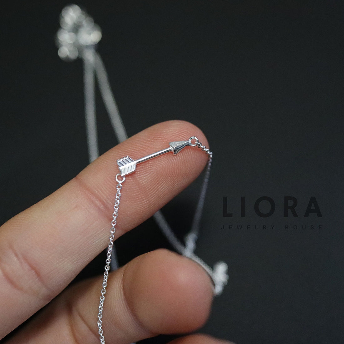 925 Sterling Silver Arrow Necklace, Small Arrow Necklace, Silver Arrow Necklace, Arrow Gift, Cupids Arrow, Layering Necklace, Gift for Her