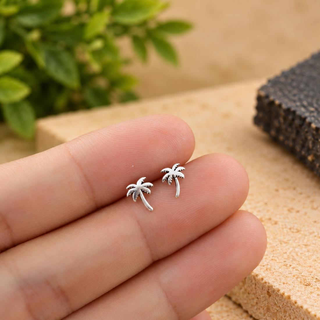 Coconut Tree Earrings