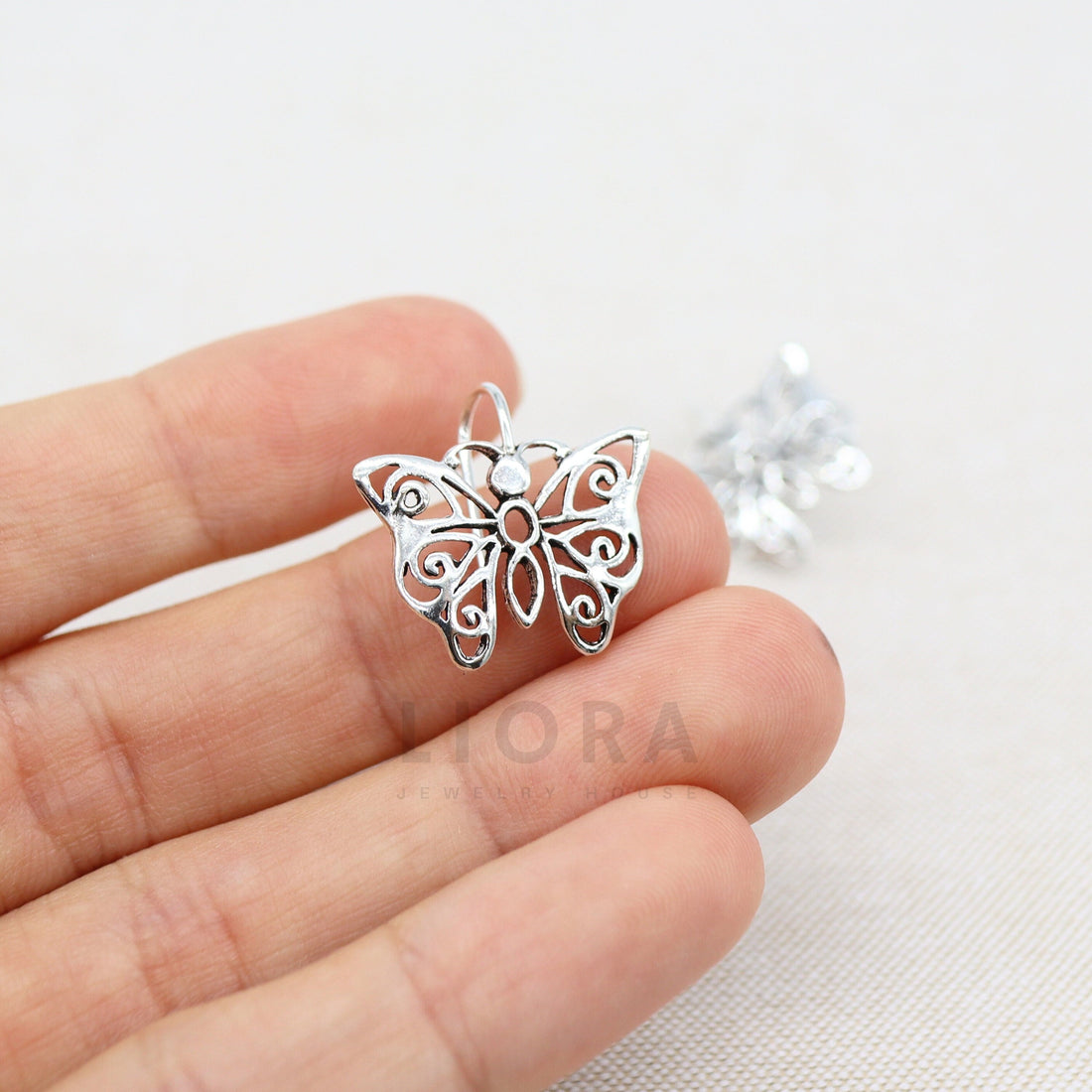 925 Sterling Silver Butterfly Earrings, Butterfly Earrings, Butterfly Drop Earrings, Butterfly Dangle Earrings