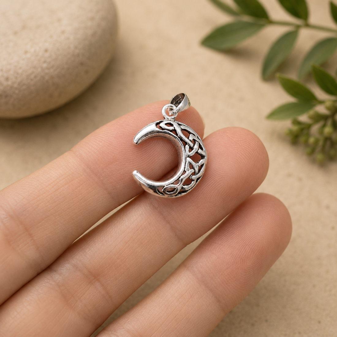 Crescent Moon Pendant
