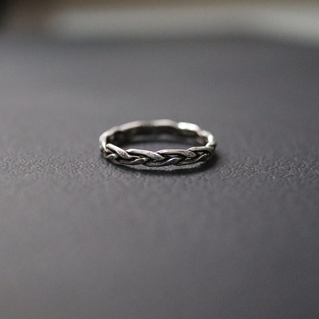 925 Sterling Silver Braided Ring, Double Braided Ring, Rope ring, Thick Ring, Silver Ring, Band Ring, Gift for Her/ Him, Silver Ring