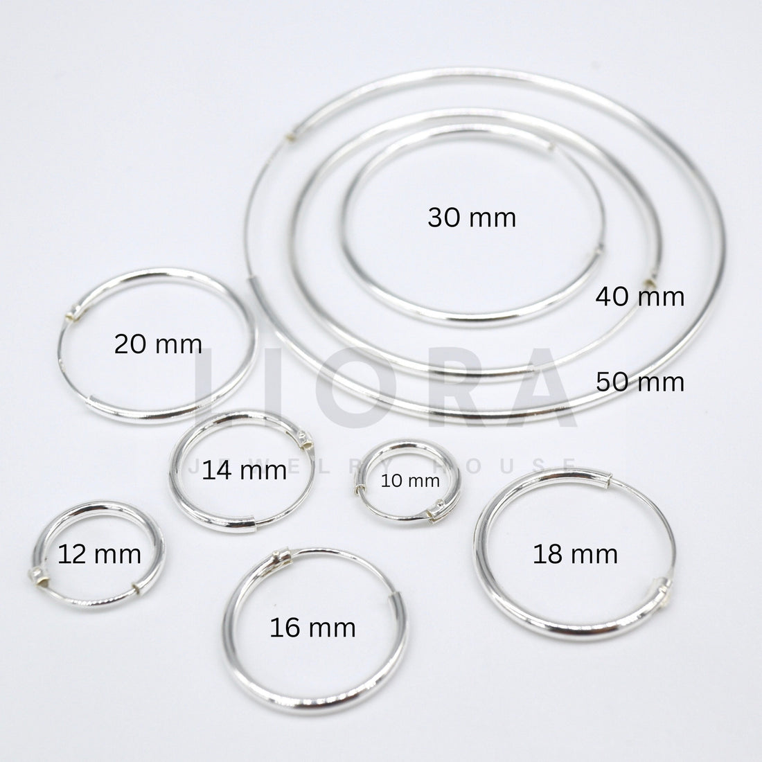 925 Sterling Silver 1.5 mm Thick Hoop Earrings, Silver Hoop Earrings, Thin Hoops,  Simple Hoop, Plain hoop Earrings, Sleeping unisex hoop