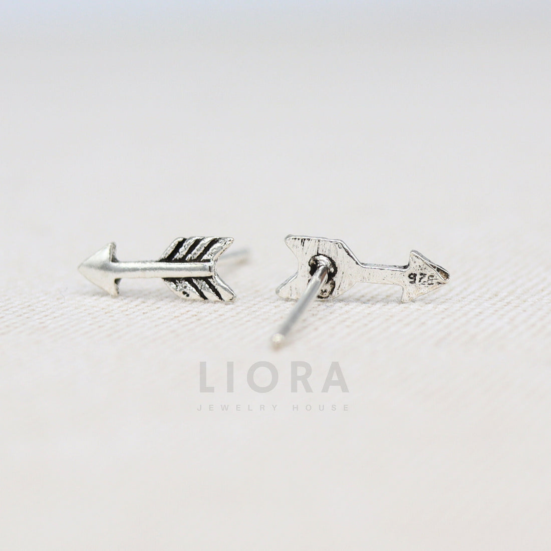 925 sterling Silver Arrow Stud Earrings, Arrow Earrings, Arrow Jewelry, Arrow Gift