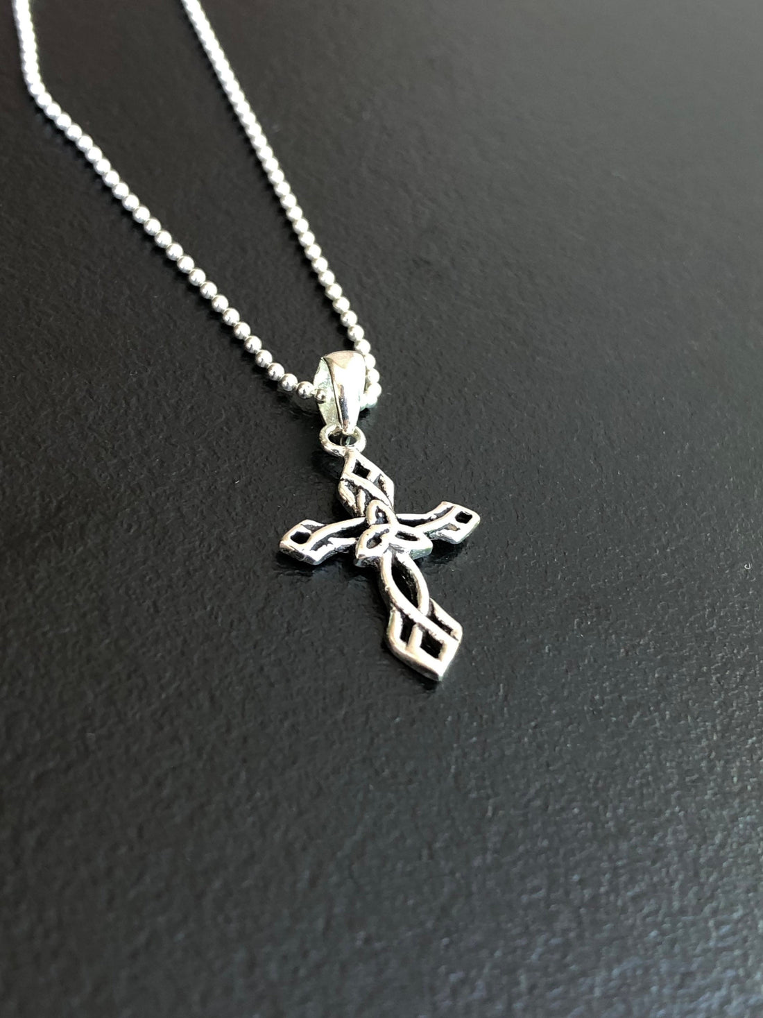 925 Sterling silver Celtic cross pendant, Celtic cross pendant, celtic jewelry, celtic cross necklace, cross pendant necklace, cross charm