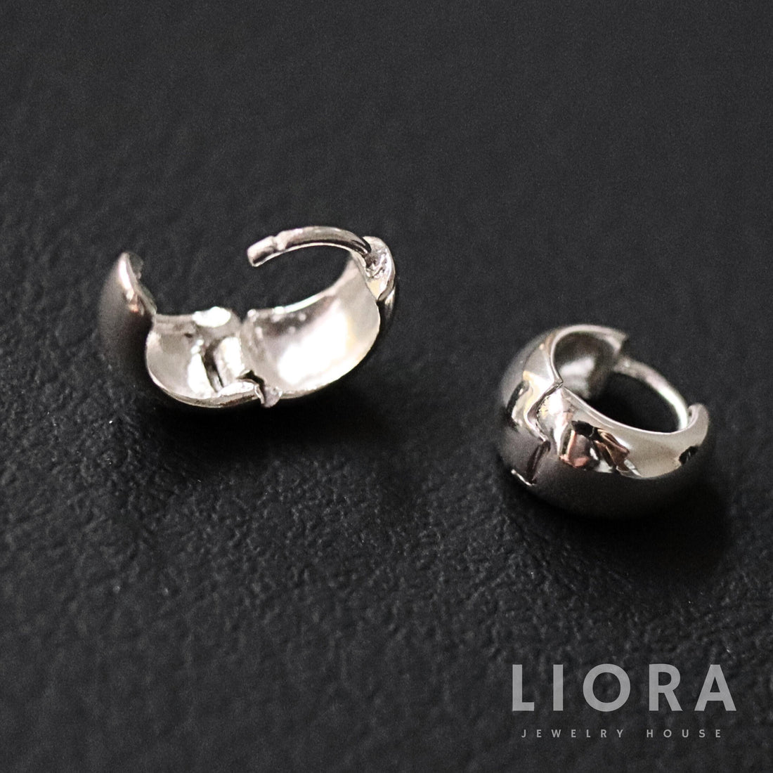 925 Sterling Silver Small Huggie Hoop Earrings, Mini hoops, Chunky Hoop Earrings, Sleeper Hoops, Huggie Earrings, Thick Hoop Earrings