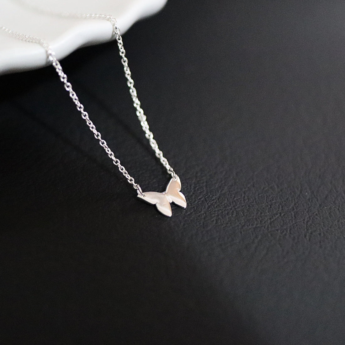 925 Sterling Silver Butterfly Necklace, Butterfly Necklace, Butterfly Pendant Necklace, Butterfly Chain, Butterfly Gift, Gift for Her