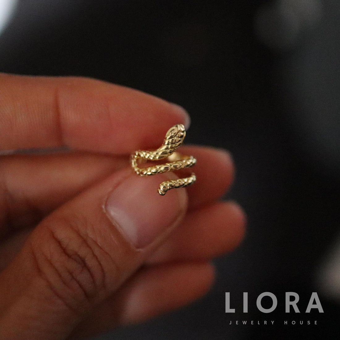 18k Gold Snake Ear Cuff, Snake Ear Wrap, Snake Earrings, Gold Snake Ear Cuff, Snake Jewelry, Ear Wrap, Ear Cuff, Gift For Her, Silver Snake